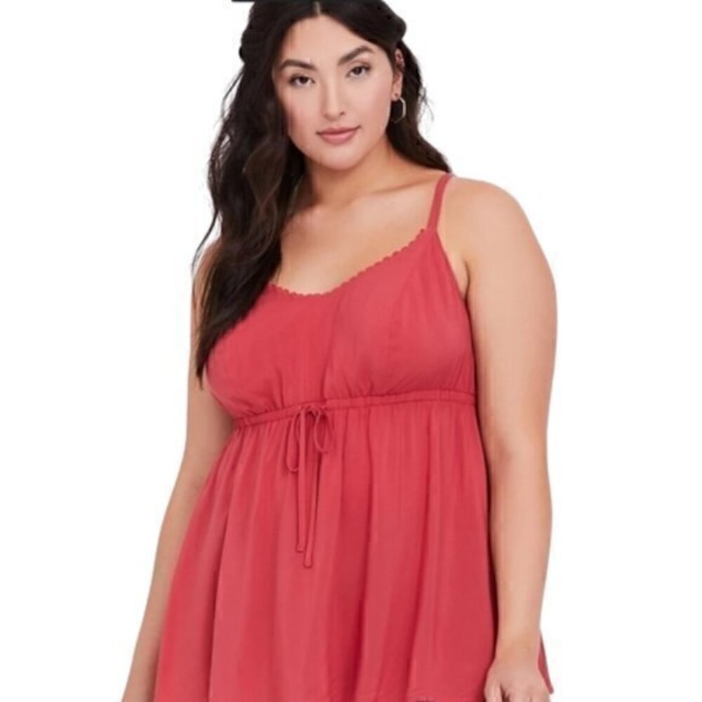 [Torrid] Stretch Challis Cami - Size 1X